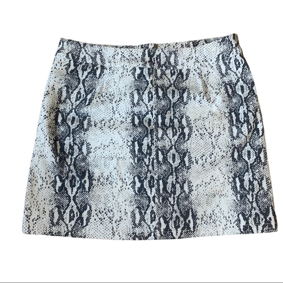 Fashion Nova Dresses & Skirts - Fashion Nova Medium Snake Skin Mini Skirt